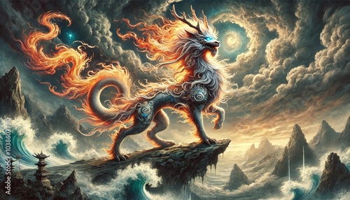 A majestic of a Kirin