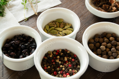 spices in a bowl