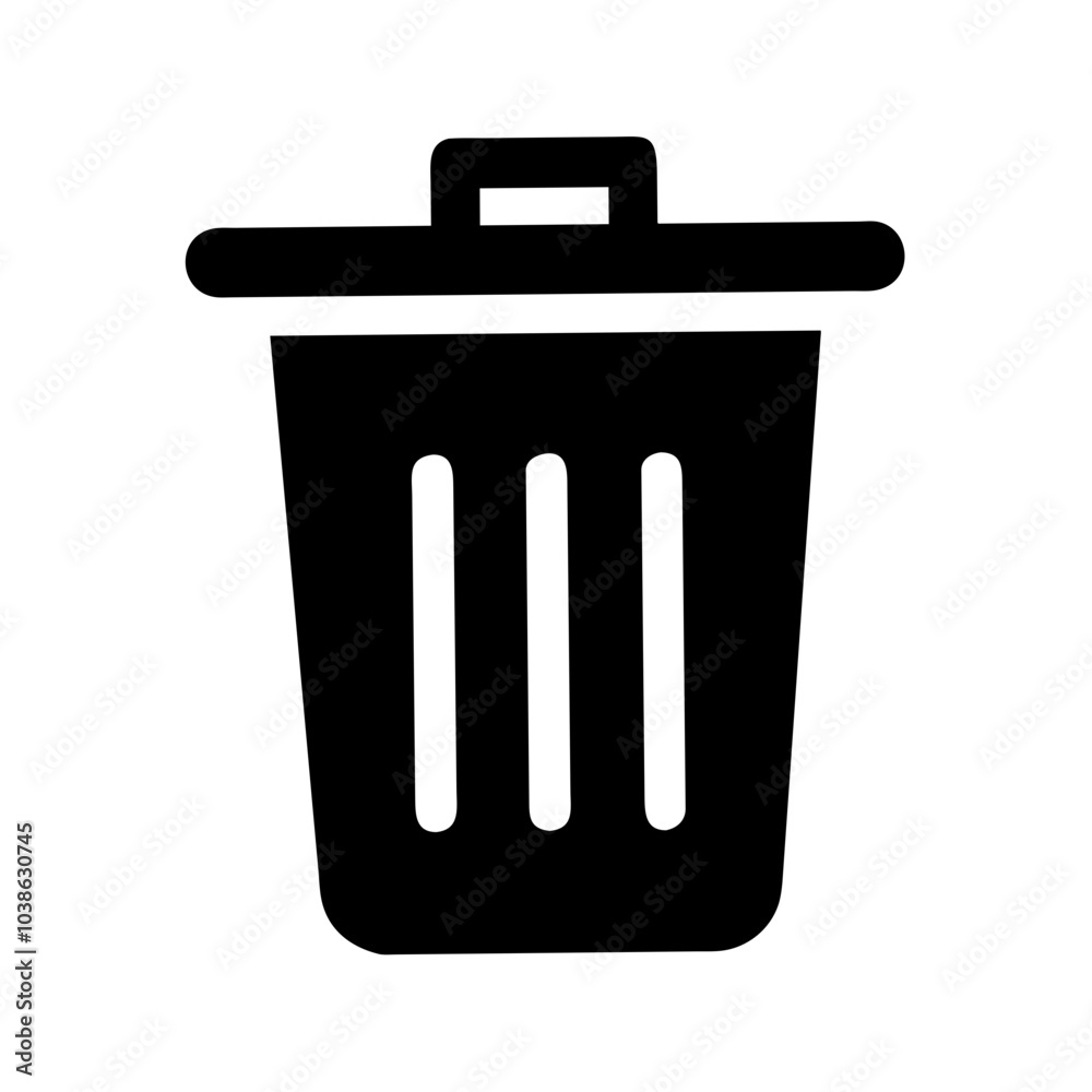 Icon for deleted items and recovery. Icon for deleted items and recovery.
