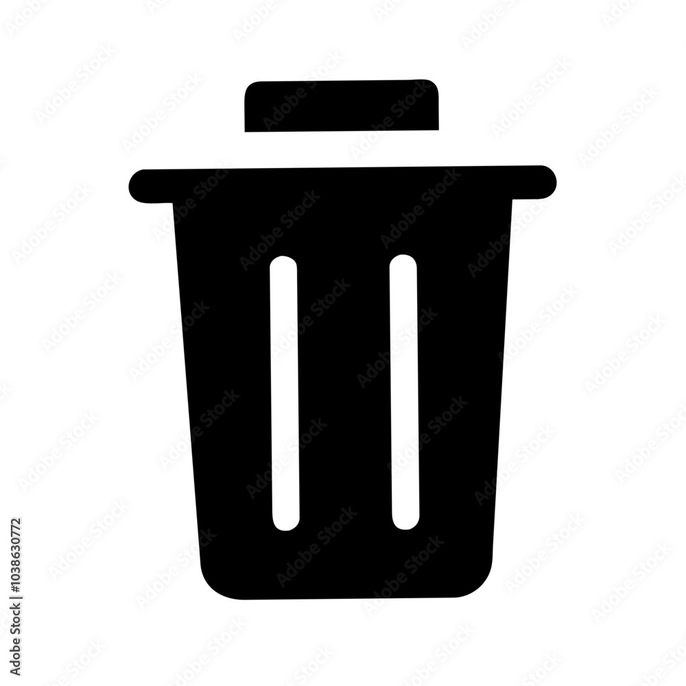 Icon for deleted items and recovery. Icon for deleted items and recovery.