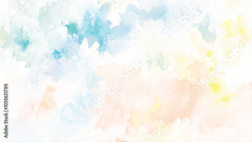 abstract watercolor background. watercolor background with many different colors. Vintage notebook paper. Paper texture. Abstract background.