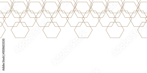 Simple abstract modern background, hydrogel balls as contemporary abstract background. Vector illustration of hexagons pattern. Hexagons pattern background. Genetic research, molecular structure.