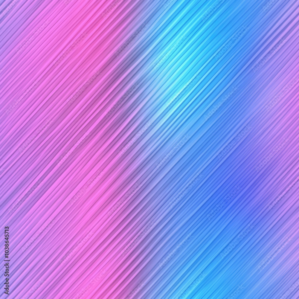 Seamless texture with diagonal lines forming a gradient from blue to pink Seamless texture with diagonal lines forming a gradient from blue to pink