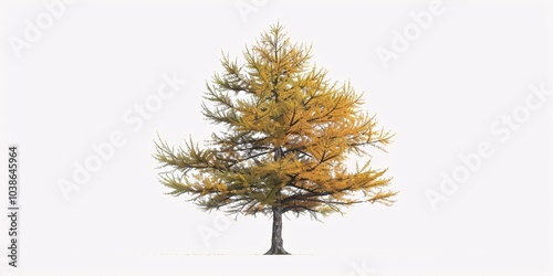Larch Tree PNG File with Transparent Background, Editable Larch Tree Image with Transparent Background