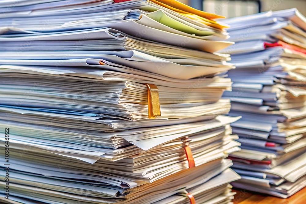 stack of papers stack of papers