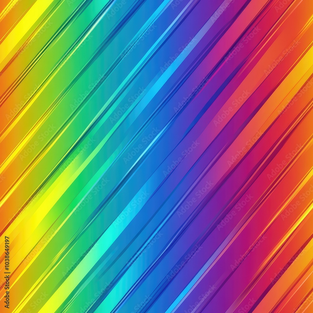 Diagonal colorful seamless lines are creating a rainbow background Diagonal colorful seamless lines are creating a rainbow background