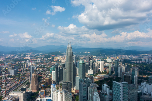 Kuala Lumpur City Skyline During the Day, Malaysia