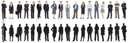 people business set collection of businesspersons