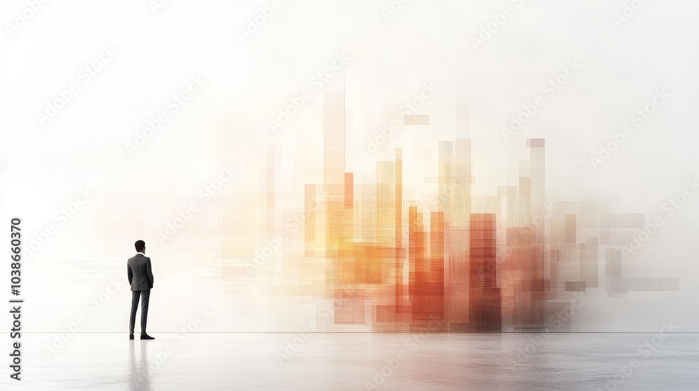 Dynamic corporate data wall, showcasing trend analysis in a modern office environment, engaging 3D visualization, informative and interactive Dynamic corporate data wall, showcasing trend analysis in a modern office environment, engaging 3D visualization, informative and interactive