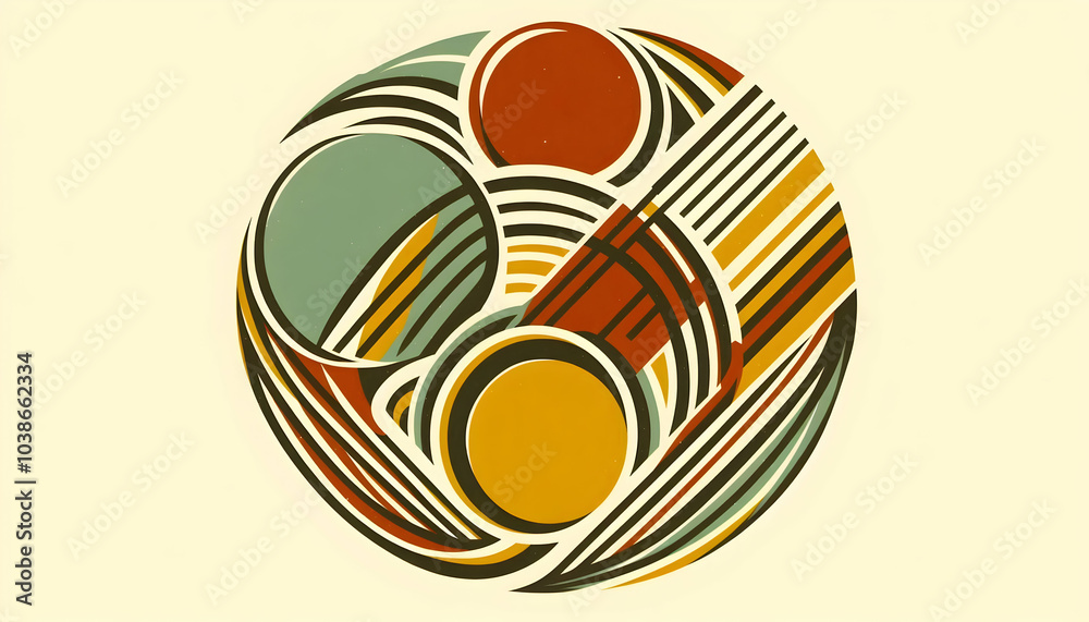 Obraz premium abstract easter egg