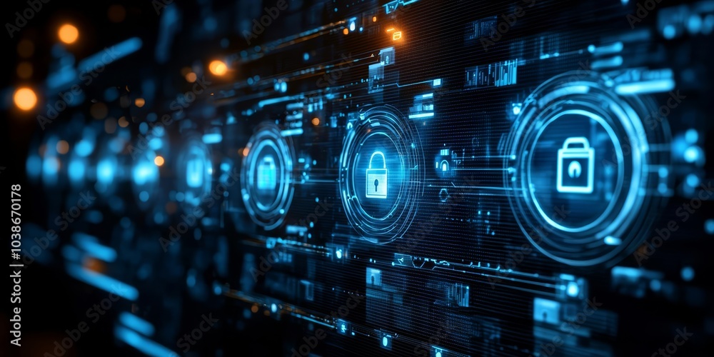 Cybersecurity concept of Data protection Cyber Security Privacy Business Internet Technology Concept , copy space for text, Cybersecurity concept of Data protection Cyber Security Privacy Business Internet Technology Concept , copy space for text,