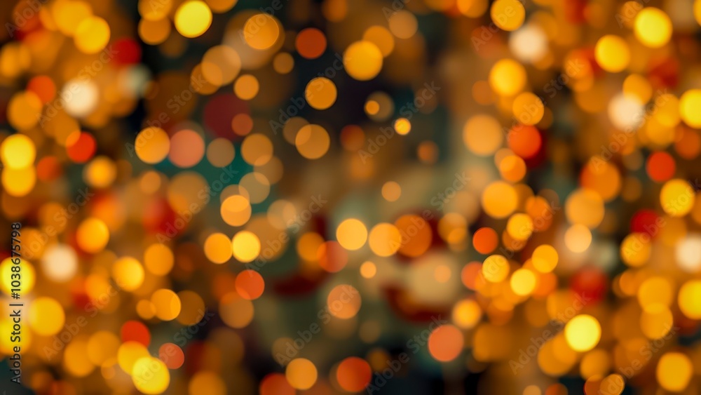 Brightly Blurred Lights Create a Festive Atmosphere During a Winter Celebration Indoors. background Brightly Blurred Lights Create a Festive Atmosphere During a Winter Celebration Indoors. background