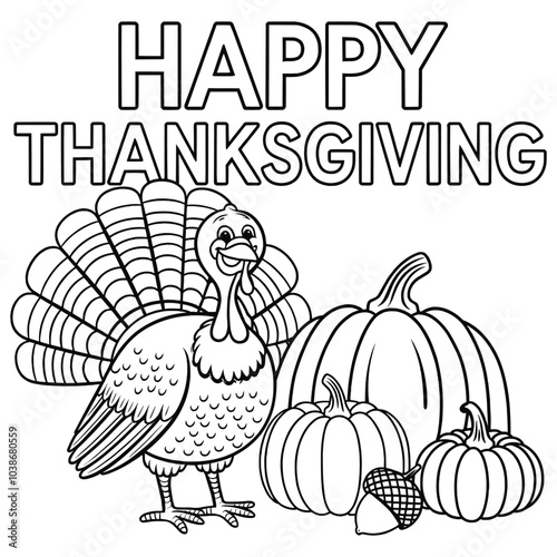 thanksgiving coloring pages for kids