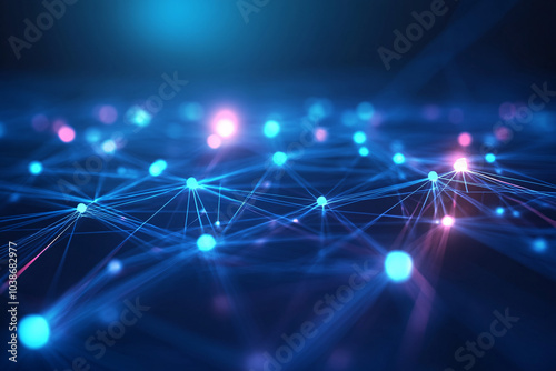 abstract background with lights