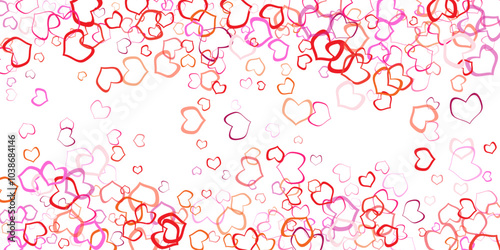 background with hearts