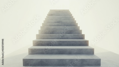 Serene Steps Leading Towards Bright Horizon