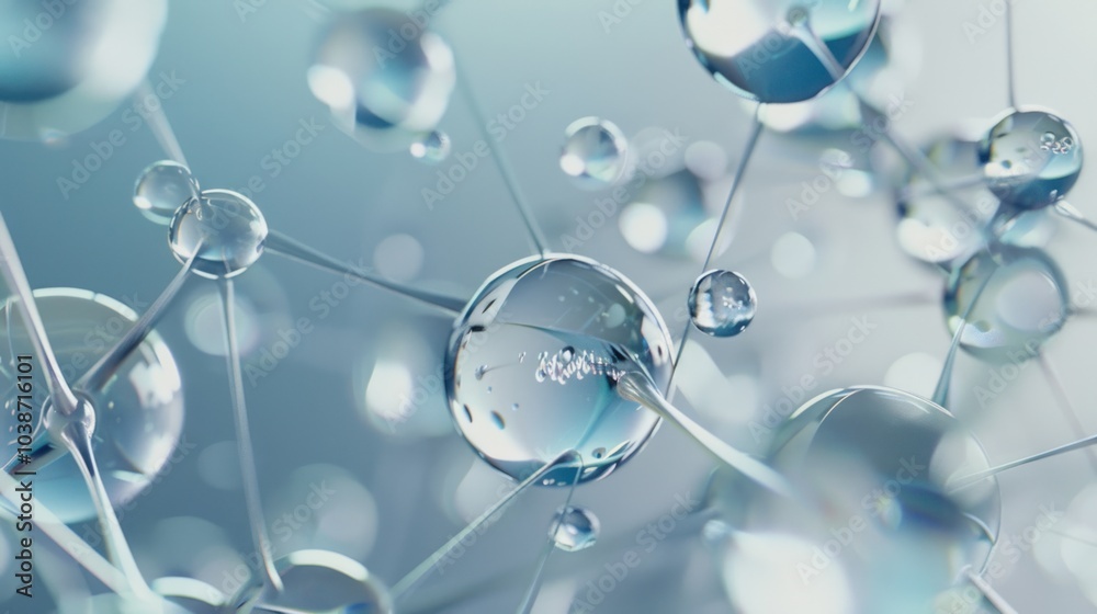 Abstract Molecule Abstract Molecule