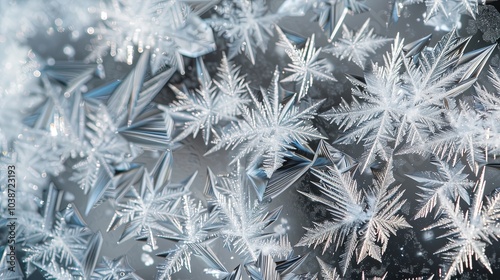 Delicate, intricate snowfla...