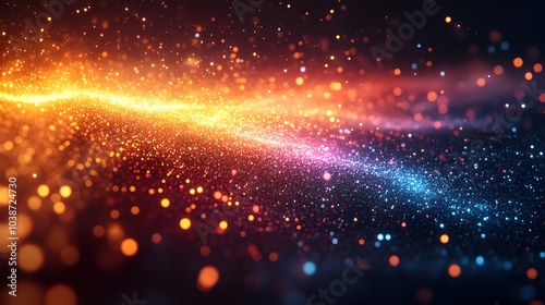 Abstract Sparkles Background