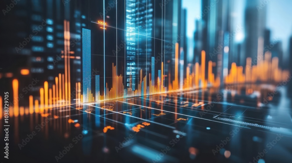 global business growth analysis and asset investment chart Business and Finance Up arrow Holographic economic chart, global economic trend analysis, financial graph analysis on virtual screen. global business growth analysis and asset investment chart Business and Finance Up arrow Holographic economic chart, global economic trend analysis, financial graph analysis on virtual screen.