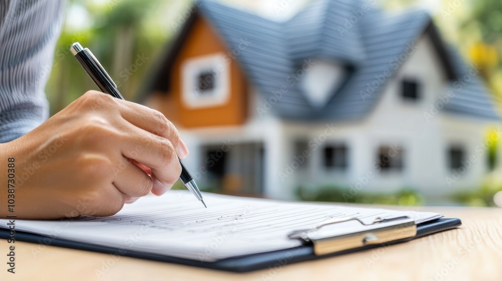 Signing a Home Contract Signing a Home Contract