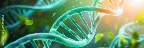 Exploring the intricacies of dna nature's blueprint for life and evolution in a vibrant and lush environment