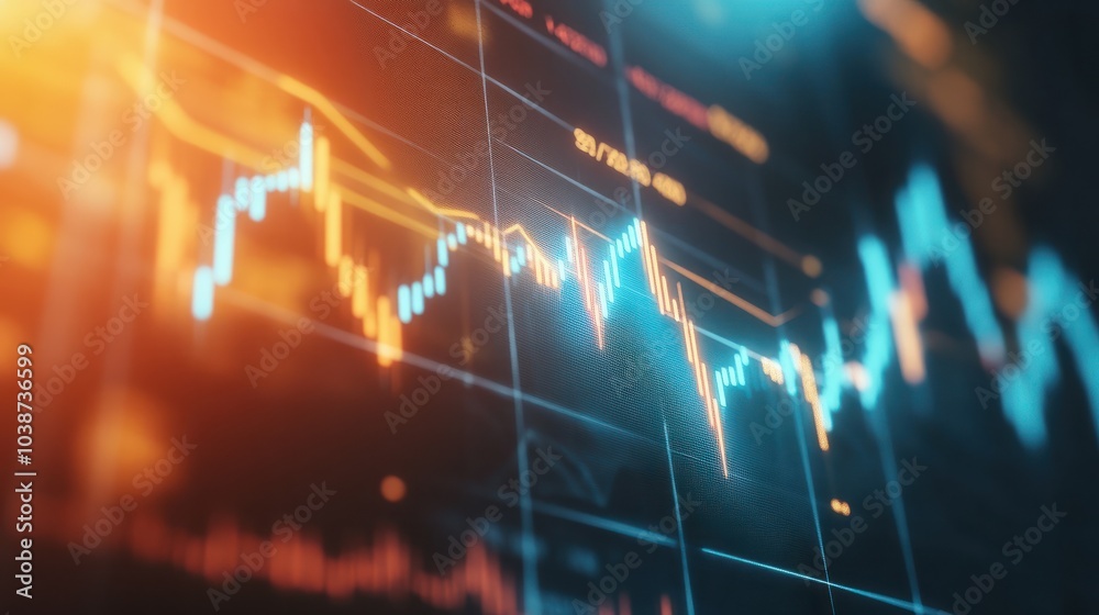 Stock market investment data and analysis finance graph. Business financial chart with moving up arrow graph. Stock market investment data and analysis finance graph. Business financial chart with moving up arrow graph.