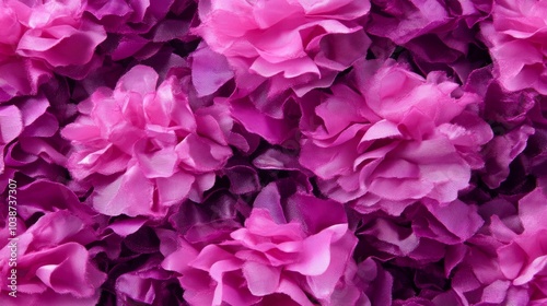 Pink and Purple Flower Texture Fabric Background