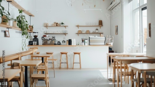 Modern Coffee Shop Interior