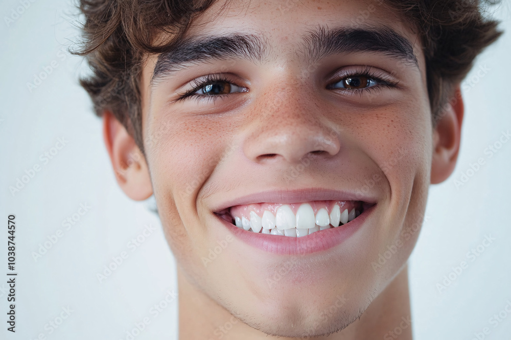 Portrait of a young man smiling warmly showing dimples and bright white teeth with a cheerful expression symbolizing happiness and confidence
Portrait of a young man smiling warmly showing dimples and bright white teeth with a cheerful expression symbolizing happiness and confidence