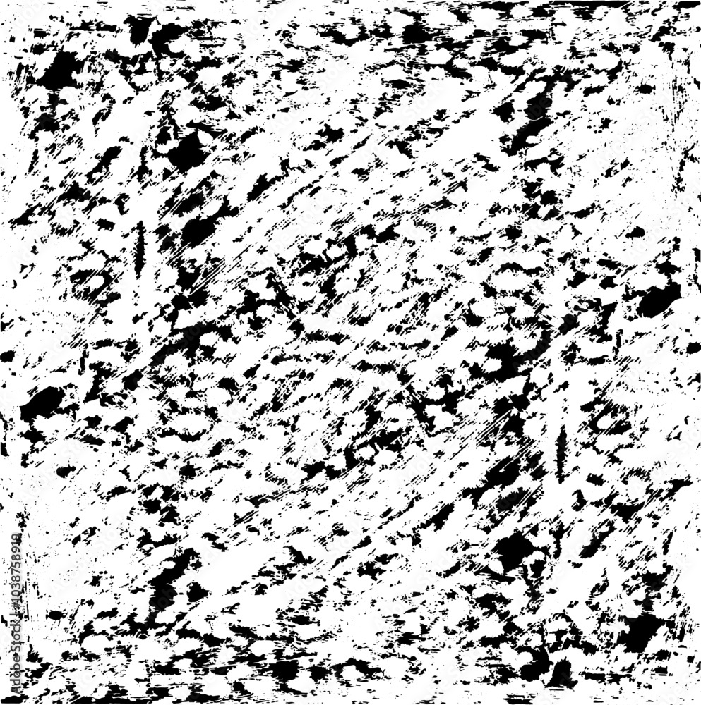 Scratched Grunge Urban Background Texture Vector. Dust Overlay Distress Grainy Grungy Effect. Distressed Backdrop Vector Illustration. Isolated Black on White Background. EPS 10.