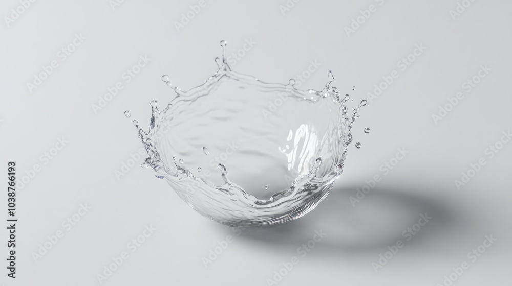 Water Splash Crown Water Splash Crown