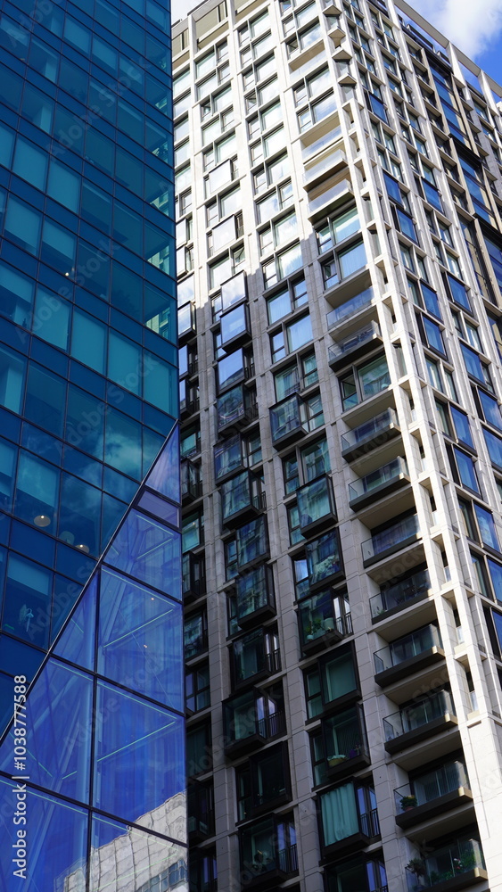 modern office building in the city abstract background with glass architecture building London corporate design modern office building in the city abstract background with glass architecture building London corporate design