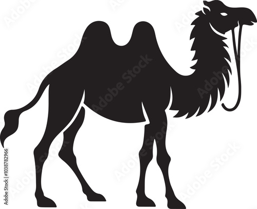 Camel silhouette vector illustration design