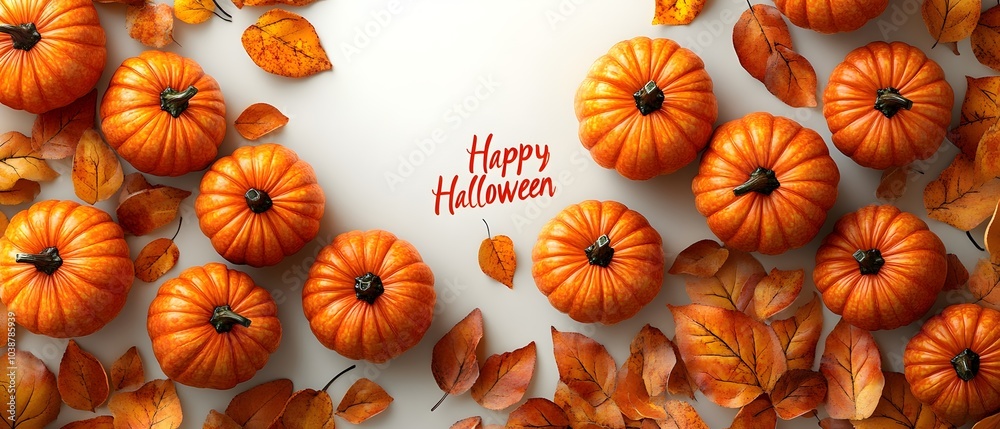a small collection of mini pumpkins scattered across the bottom of the poster, with a small collection of mini pumpkins scattered across the bottom of the poster, with