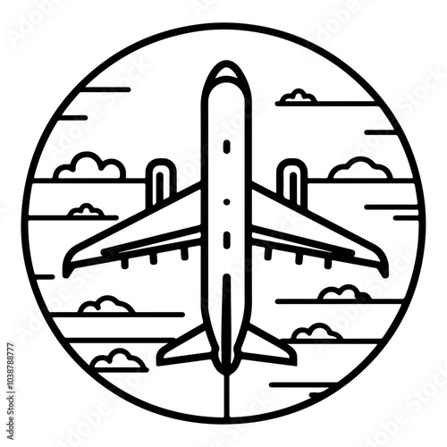 Cartoon Airplane