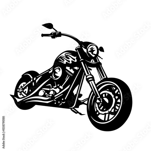 Chopper Motorcycle