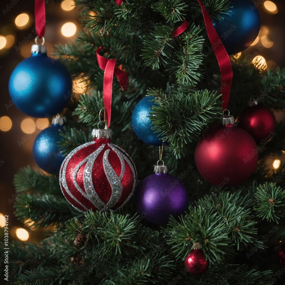 Bright ornaments create a magical Christmas experience Bright ornaments create a magical Christmas experience