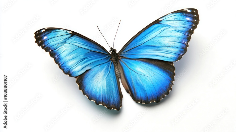 Obraz premium Blue Morpho Butterfly