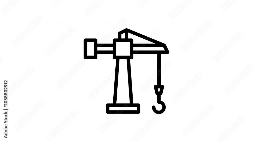crane animated icon crane animated icon
