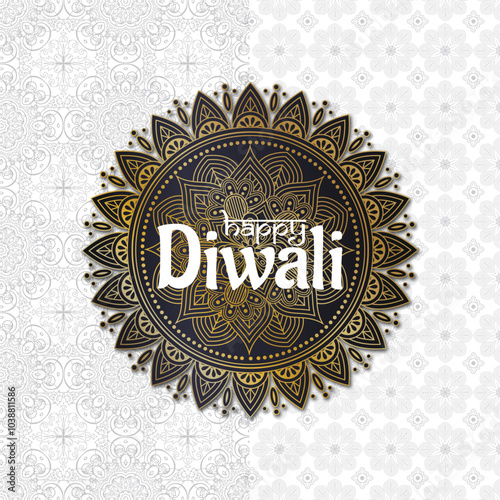 traditional deepawali diwali vector design photo