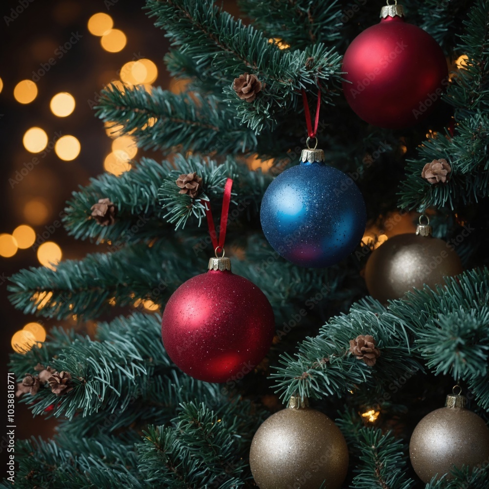 Brightly colored holiday cheer Brightly colored holiday cheer