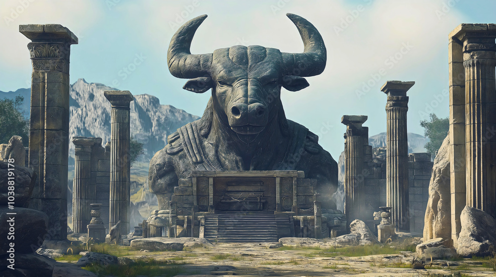 Baal, a god from the Bible mentioned in the Old Testament, is a god of ...