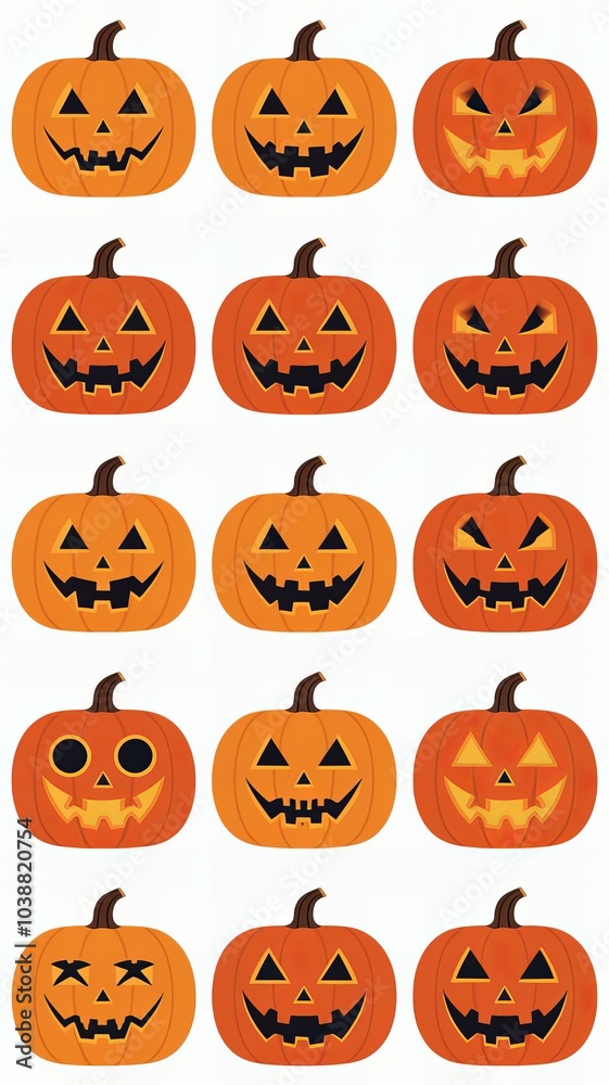 halloween pumpkin set halloween pumpkin set