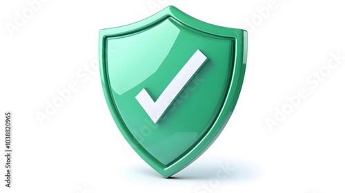 cartoon 3d Icon safety shield check mark perspective . green symbol security safety icon. Checkmark in minimalistic style. 3d vector illustration. white background Free Download cartoon 3d Icon safety shield check mark perspective . green symbol security safety icon. Checkmark in minimalistic style. 3d vector illustration. white background - GFXLoad