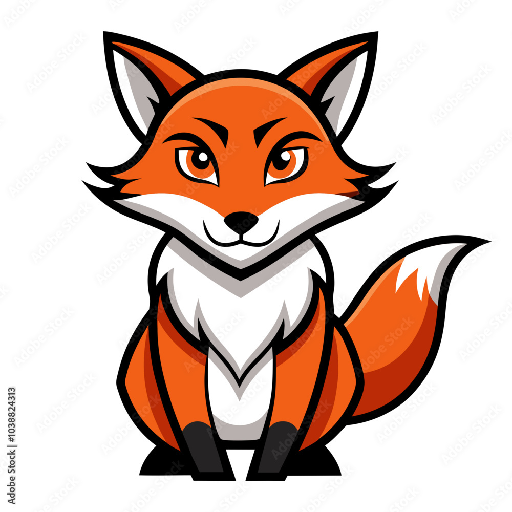 red fox cartoon red fox cartoon