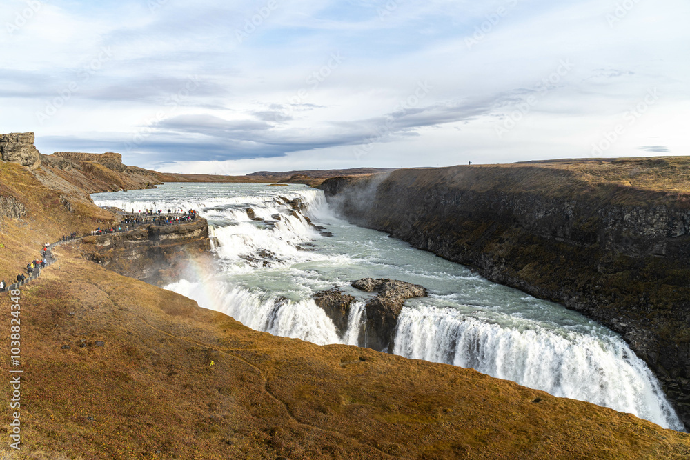 Gullfoss Waterfall - October in Iceland Gullfoss Waterfall - October in Iceland