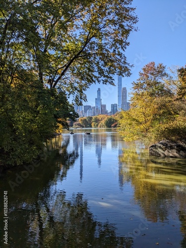 Central Park in Fall, New York - October 2024