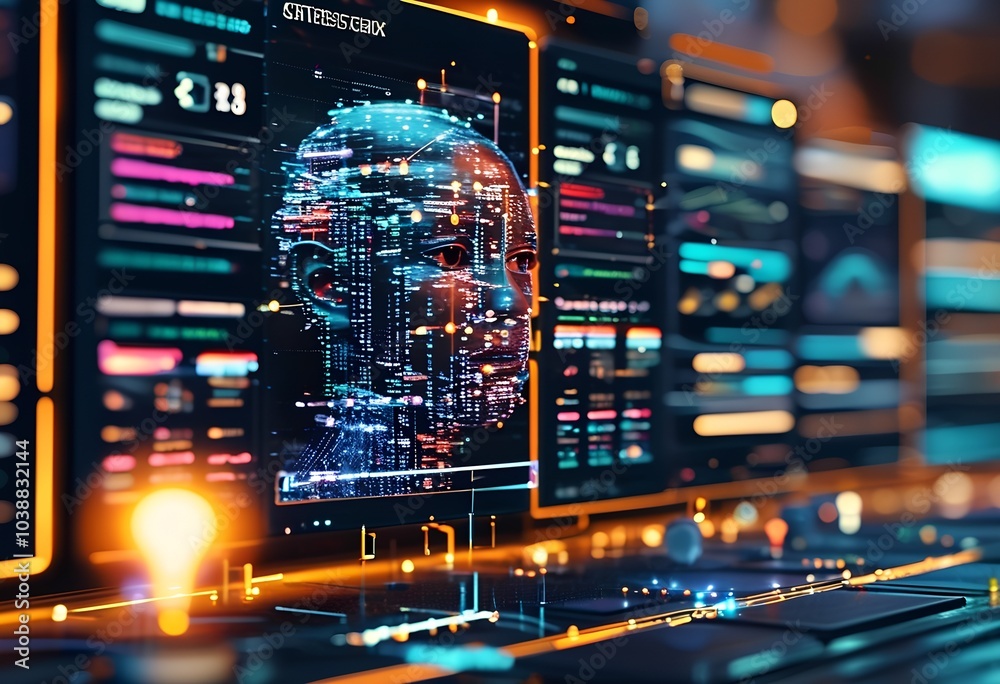 Obraz premium neural connections