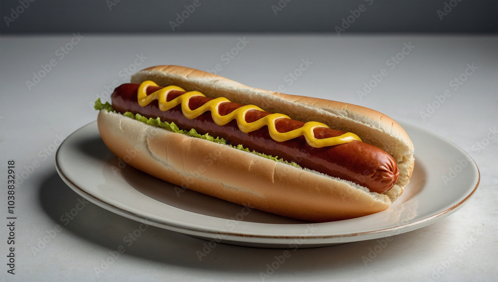 Delicious hot dog image Delicious hot dog image
